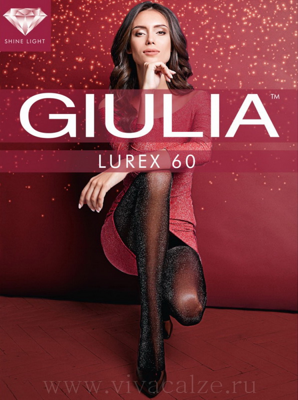 Giulia LUREX 60 model 1 колготки с люрексом
