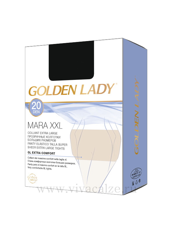 Golden Lady Mara 20 xxl колготки большого размера