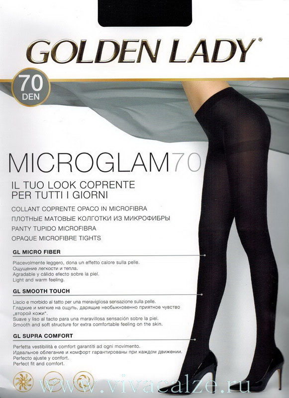 Golden Lady  MICROGLAM 70 колготки с микрофиброй