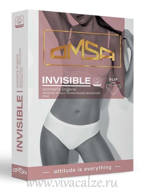 Omsa OmD INVISIBLE 2214 slip женские трусы