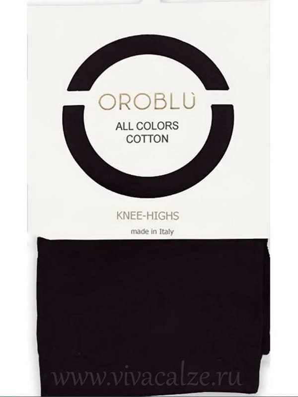 Oroblu ALL COLORS COTTON knee-highs гольфы теплые из хлопка