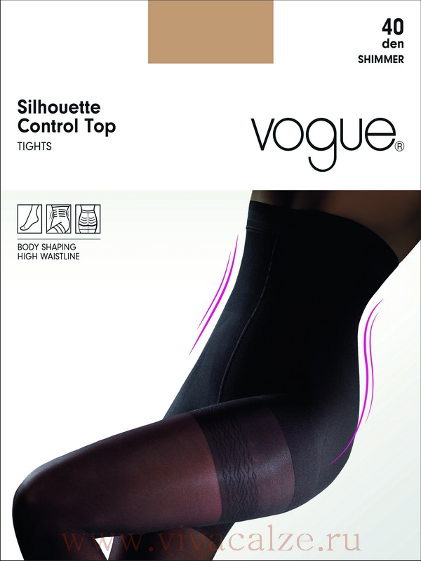 Vogue SILHOUETTE CONTROL TOP 40 колготки
